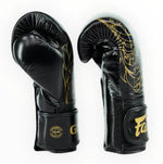 BGVG3 GLORY MUAY THAI BOXING GLOVES 10-14 Oz BLACK